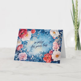 フローラに対する哀悼の意カスタム見 カード