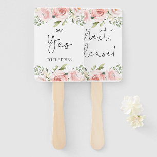 フローラにyesを伝える ハンドファン