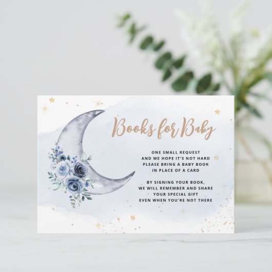 フローラのための月刊本の上のベビー エンクロージャーカード (スタンド正面)