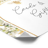 フローラのまわりにカードとギフト ポスター (角)