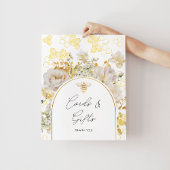 フローラのまわりにカードとギフト ポスター