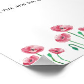 フローラのアドバイスと新婚ポスターへの願い ポスター (角)