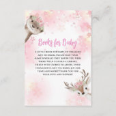 フローラのウッドランド動物の本ベビーカード エンクロージャーカード (正面)