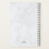 フローラのカスタマイズ可能な2025の旅 ノートブック (裏面)