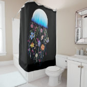 フローラのキャンバス印刷 シャワーカーテン (インサイチュ)