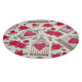 フローラのケージバラパターン カッティングボード (角)