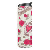 フローラのケージバラパターン タンブラー (回転左)