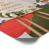 フローラのサイン結婚へようこそ ポスター (角)