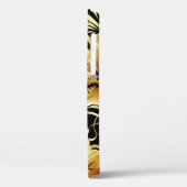 フローラのシームレスなパターンフローリッシュ3d壁紙。または Case-Mate iPhoneケース (裏面 / 左)