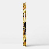 フローラのシームレスなパターンフローリッシュ3d壁紙。または Case-Mate iPhoneケース (裏面 / 右)