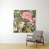 フローラのシームレスなパターン、背景、インアートノー タペストリー (インサイチュ)