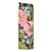 フローラのシームレスなパターン、背景、インアートノー タンブラー (回転右)