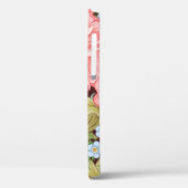 フローラのシームレスなパターン、背景、インアートノー Case-Mate iPhoneケース (裏面 / 左)