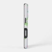 フローラのシームレスなパターン iPhoneケース (右側面)