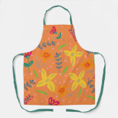 フローラのシームレスなパタ離れーンと エプロン (正面)