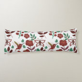 フローラのシームレスな模様 ボディピロー (裏面)