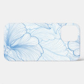フローラのシームレスな背景美しい柄 Case-Mate iPhoneケース (裏面 (横))