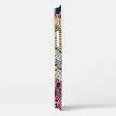 フローラのシームレス葉なパターン熱帯の背 Case-Mate iPhoneケース (裏面 / 右)