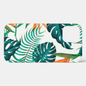 フローラのシームレス葉なパターン熱帯の背 Case-Mate iPhoneケース (裏面 (横))