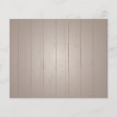 フローラのジオメトリック予算結婚式招待状 (裏面)