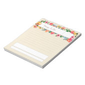 フローラのタスク一覧 ノートパッド (回転)