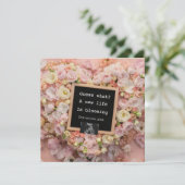 フローラのデジタル妊娠の発表 招待状 (スタンド正面)