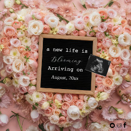 フローラのデジタル妊娠の発表 招待状