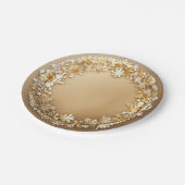 フローラのパーティーの装飾… ペーパープレート (アングル)