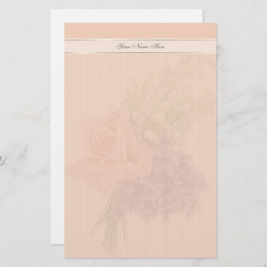 フローラのヒント – カスタマイズ 便箋 (正面/裏面)