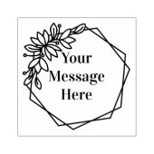 フローラのフレーム ラバースタンプ (インプリント)