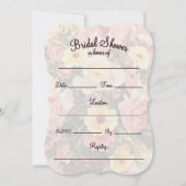 フローラのブライダルシャワー招待 (正面)