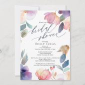 フローラのブライダルシャワー招待 招待状 (正面)
