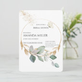 フローラのブライダルシャワー招待 招待状 (スタンド正面)