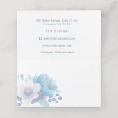 フローラのブーケは穏やかな水彩のスタイル。 ロイヤリティカード (内部開封)