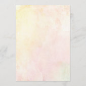 フローラのベビーアドバイスカード アドバイスカード (裏面)