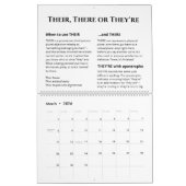 フローラのボスとライターのスペル規則 カレンダー (3月 2026)