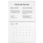 フローラのボスとライターのスペル規則 カレンダー (2月 2026)