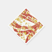 フローラのミックスパターン スタンダードカクテルナプキン (角)