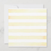 フローラのモダン紅葉ピンクのバラ 招待状 (裏面)