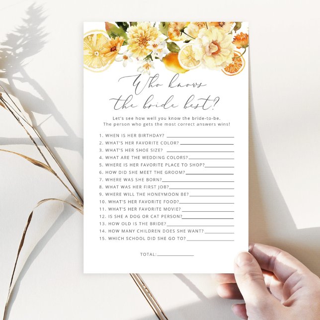 フローラのレモン誰が花嫁のゲームを知っ最高のている (クリエイターアップロード済み)