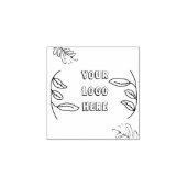 フローラのロゴ ラバースタンプ (インプリント)