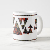 フローラの三角形と矢印 ジャンボコーヒーマグカップ (正面右)
