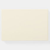 フローラの交代式 ゲストブック (裏面)