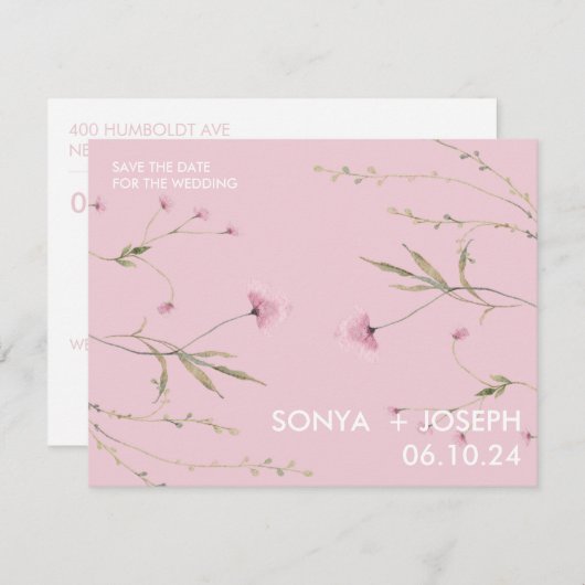 フローラの保存 (正面/裏面)