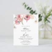 フローラの保存 |アナベス |ポストカード (スタンド正面)