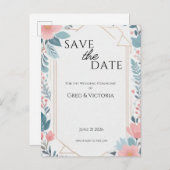 フローラの保存 インビテーションポストカード (正面/裏面)