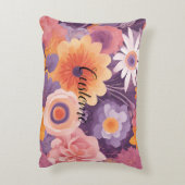 フローラの優雅さ アクセントクッション (裏面(縦))