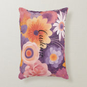 フローラの優雅さ アクセントクッション (正面(垂直))