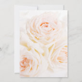 フローラの優雅な結婚式 招待状 (裏面)