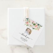 フローラの写真の誕生日パーティーありがとう フェイバータグ (インサイチュ)